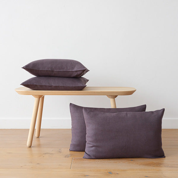 Cushion grey / 24"x 24" LinenMe