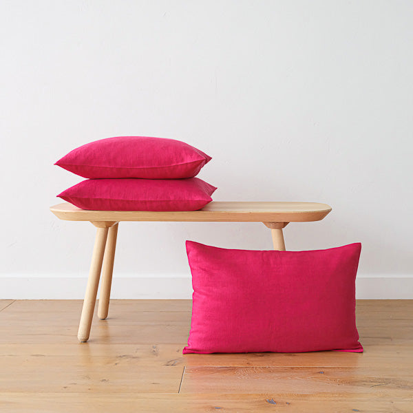 Cushion Bright Pink / 26 x 26" (66cm) LinenMe