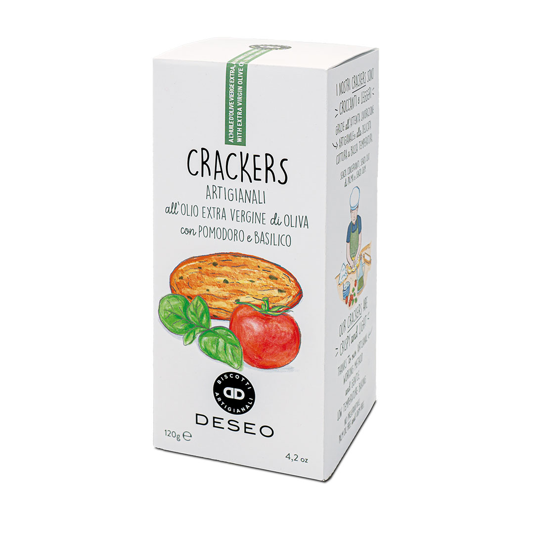 Deseo - Tomato & Basil Artigianali Crackers - Kitchen