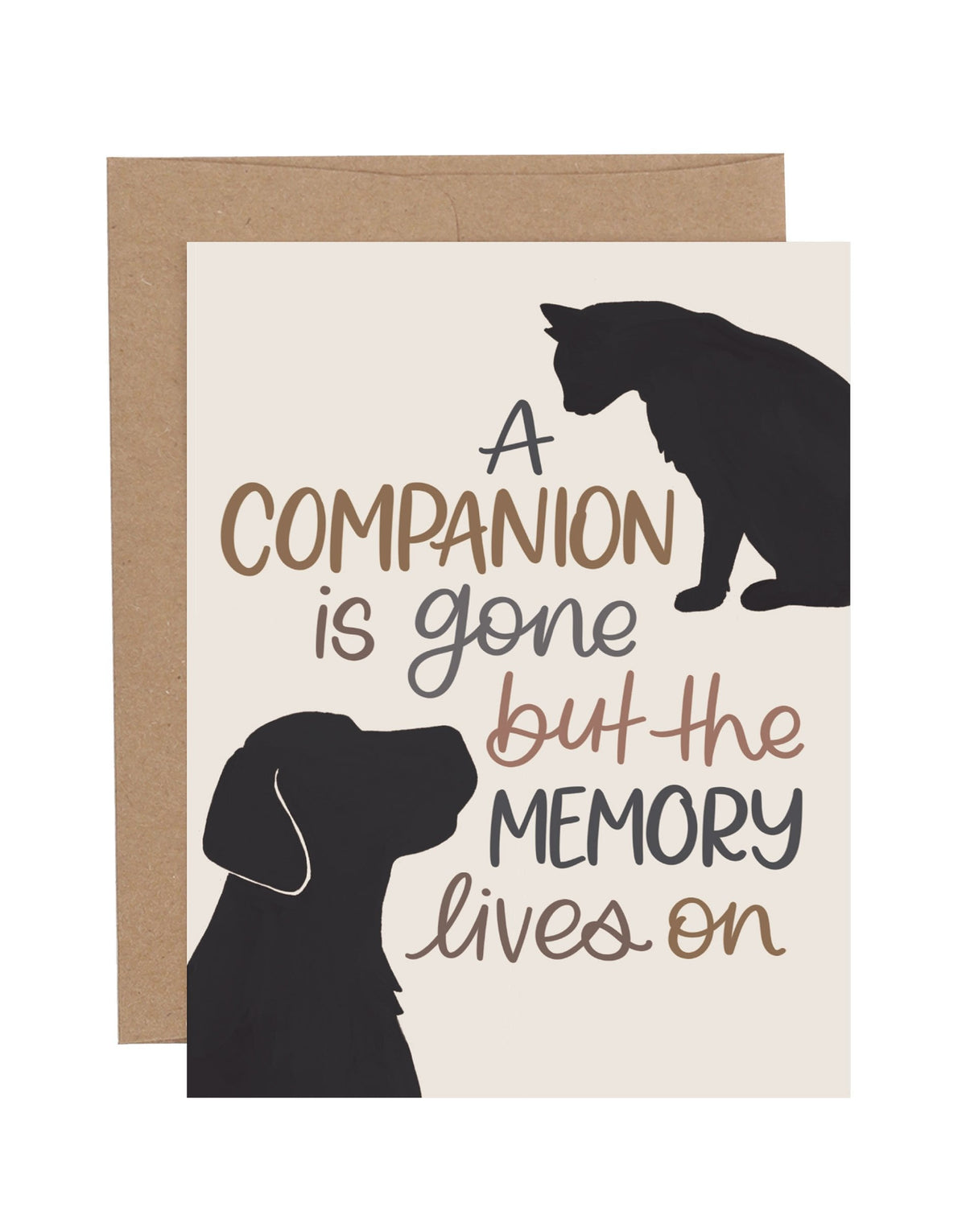 Pet Sympathy card by 1canoe2