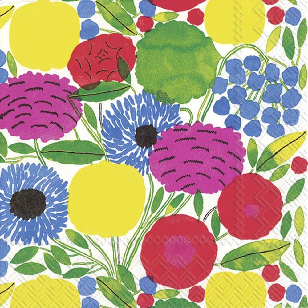 Marimekko - Lemon Tree Cocktail Napkin - Kitchen