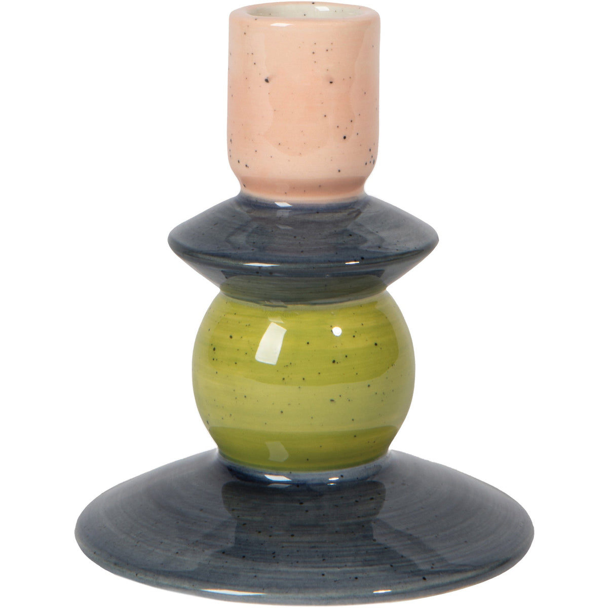 Danica - Oblique Formation - Ceramic Candle Holder - Candles