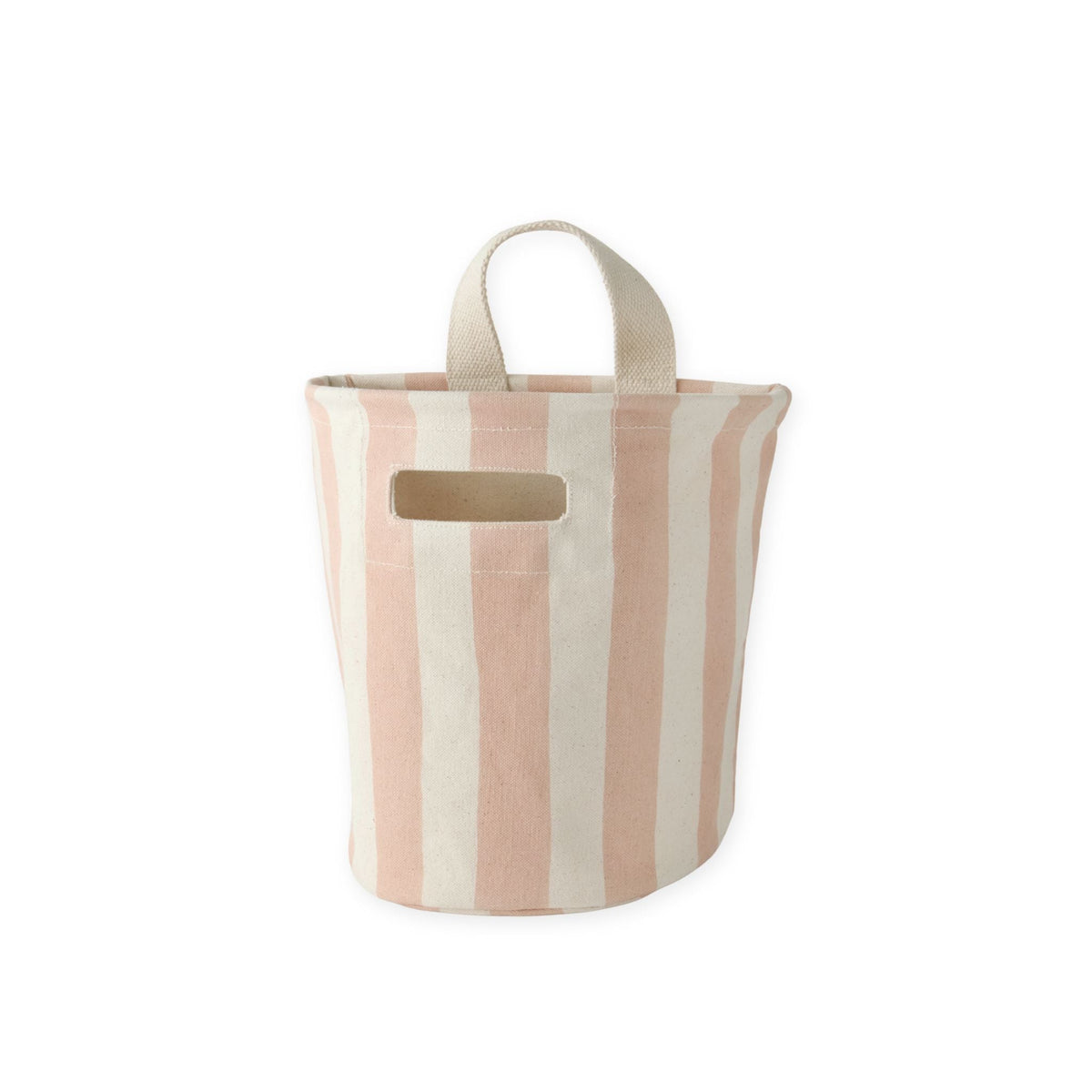 Pehr Blush Hanging Basket