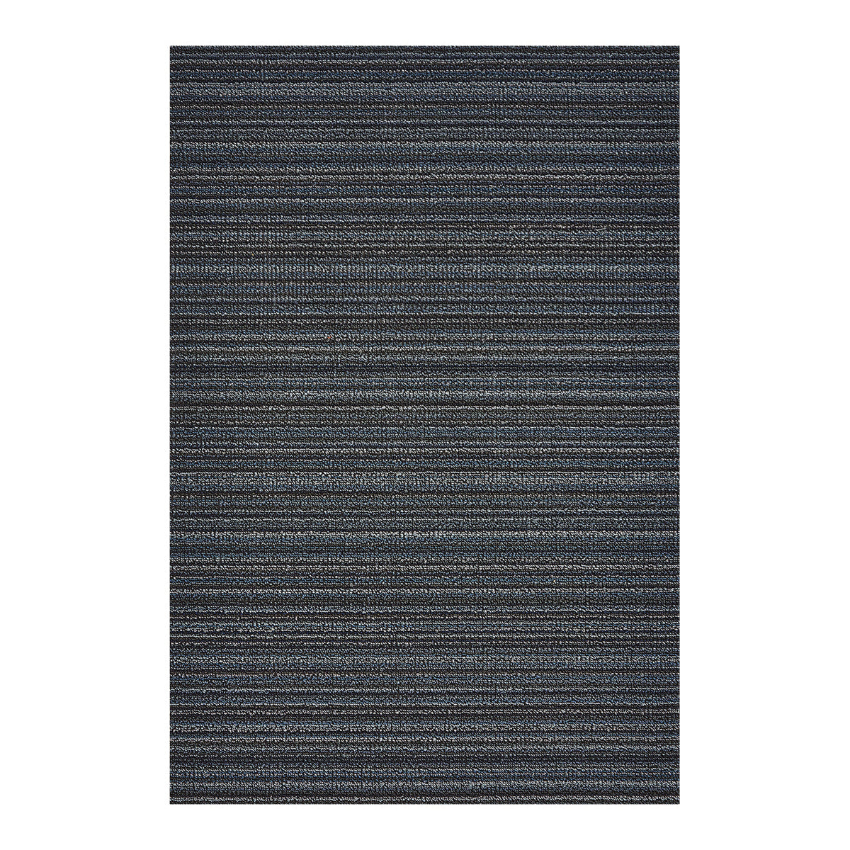 Chilewich - Blue Skinny Stripe Shag 3' x 5' 36x60 - Rugs