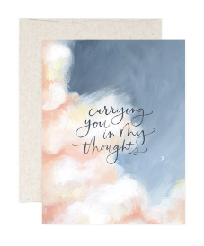 1 Canoe 2 - Carrying You In My Thoughts - Greeting Card