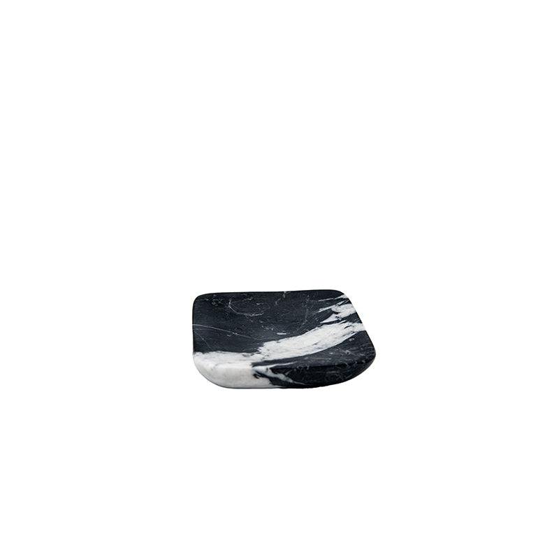 Black marble square soap dish, Patina Vancouver