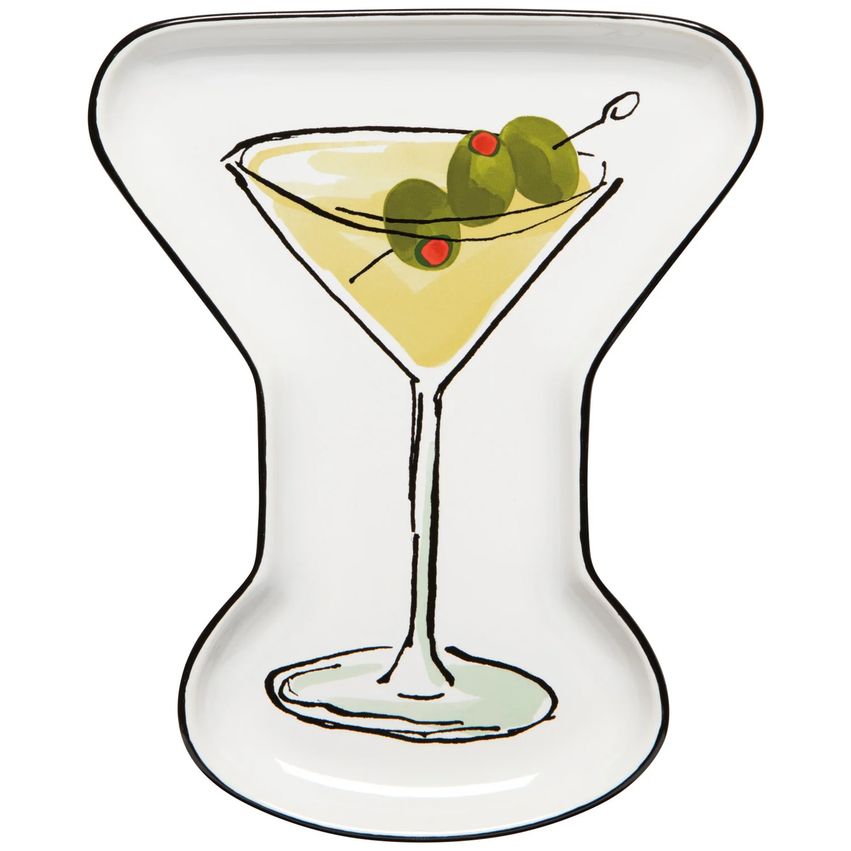 Danica ceramic dish shaped like a martini glass, Patina Vancouver