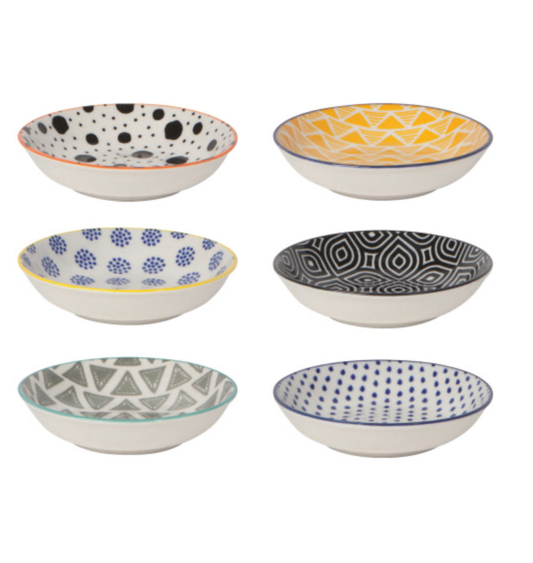 Bits & Dots Pinch Bowls set of 6
