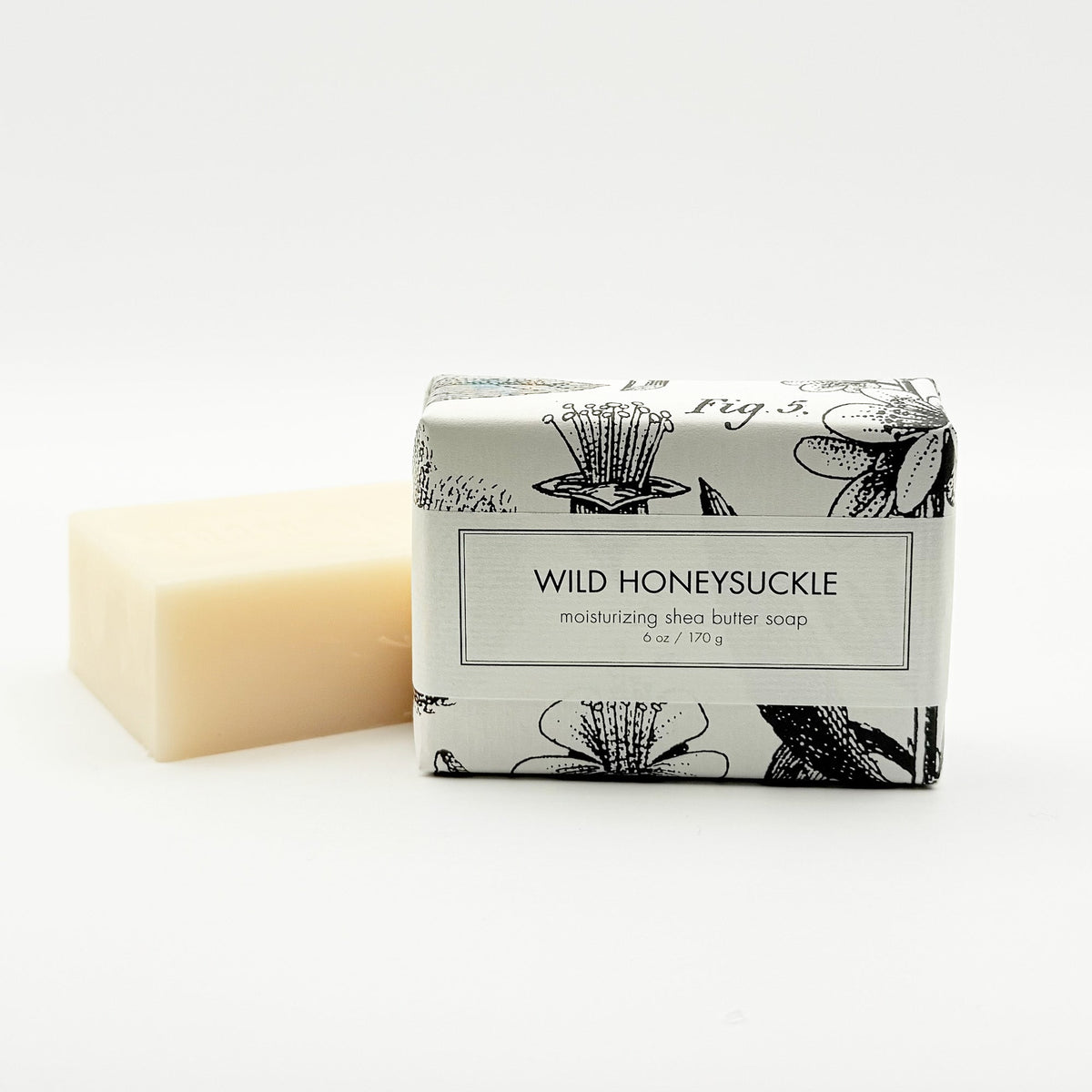 Formulary 55 Wild Honeysuckle shea butter bar soap, Patina Vancouver