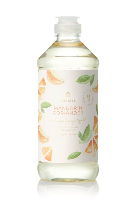Thymes - Mandarin Coriander Dishwashing Liquid- Kitchen