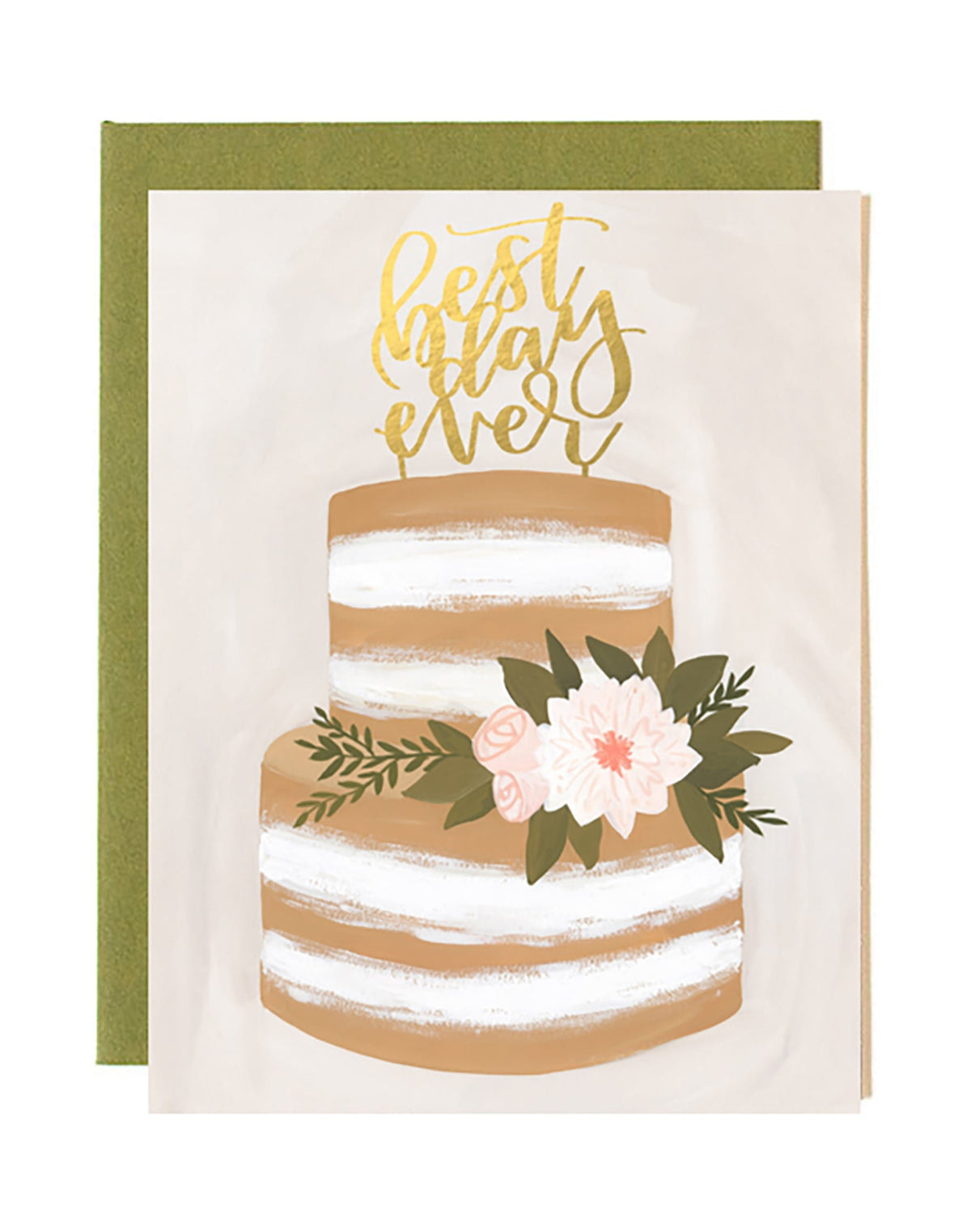 Best Day Ever Wedding card by 1canoe2