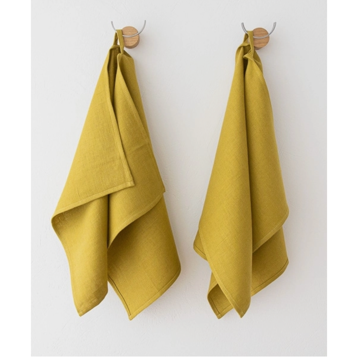 LinenMe Lara linen napkin in citrine yellow, Patina Vancouver