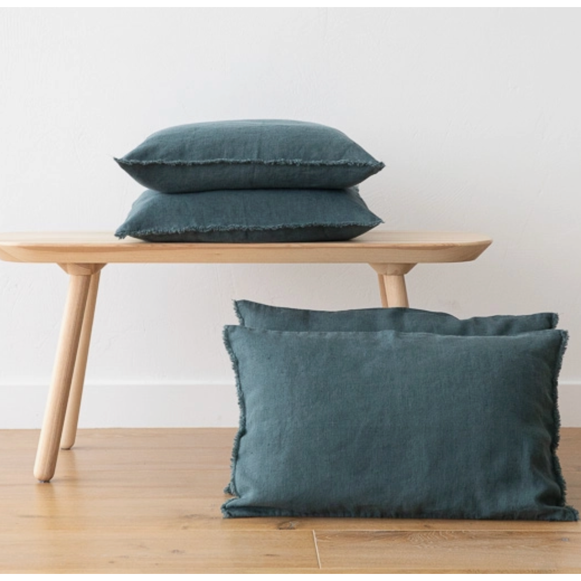 LinenMe linen cushions and throws from the Lara and Rustico lines, Patina Vancouver