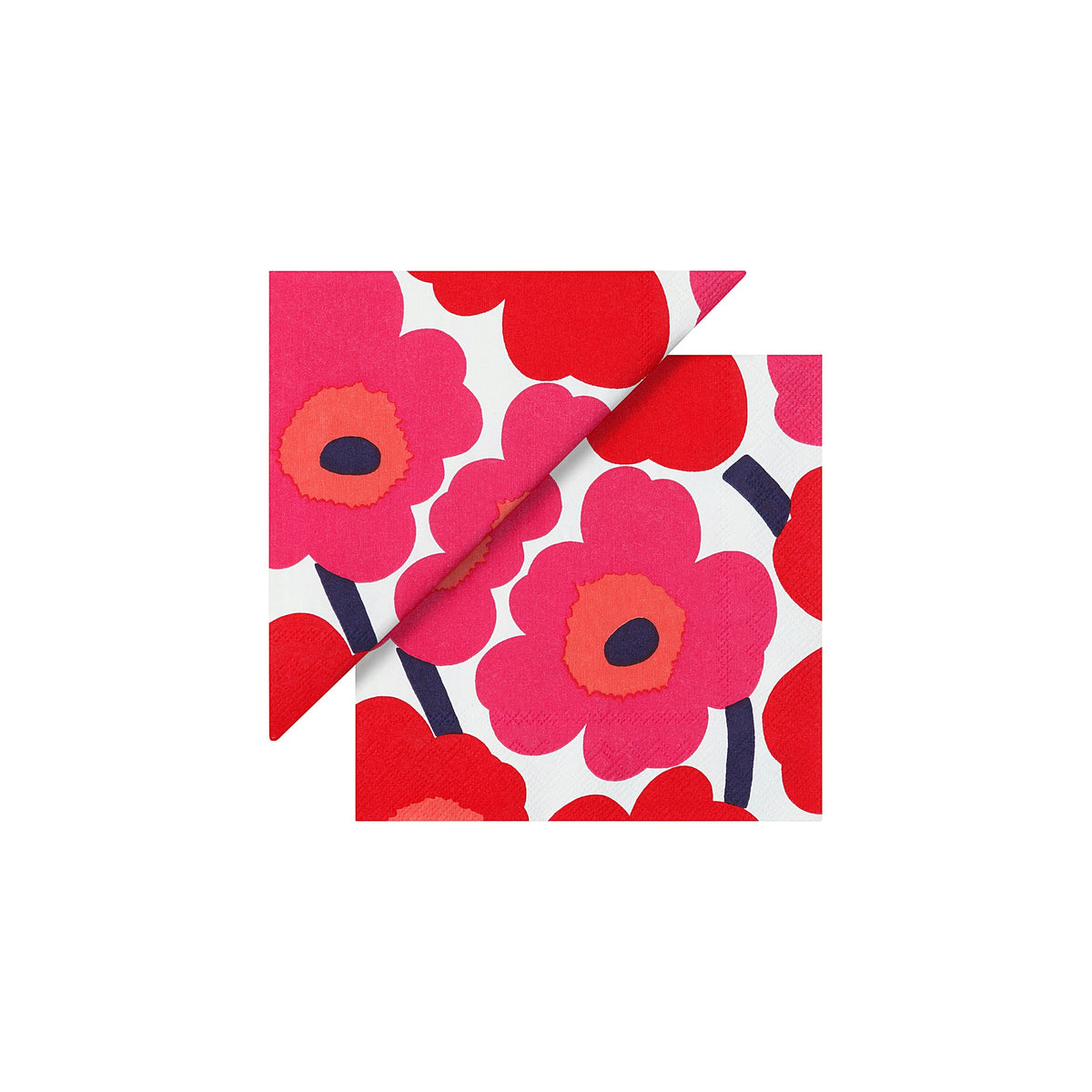 Marimekko Unikko red poppy paper cocktail napkins, Patina Vancouver