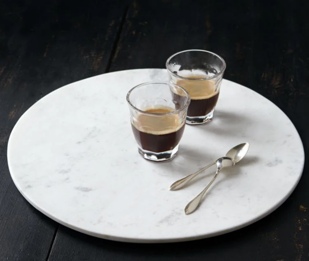 Lothantique - Marble Round Cheese Board - Kitchen
