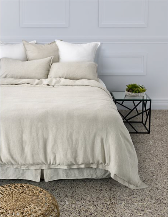Brunelli Linen Natural Duvet Cover King