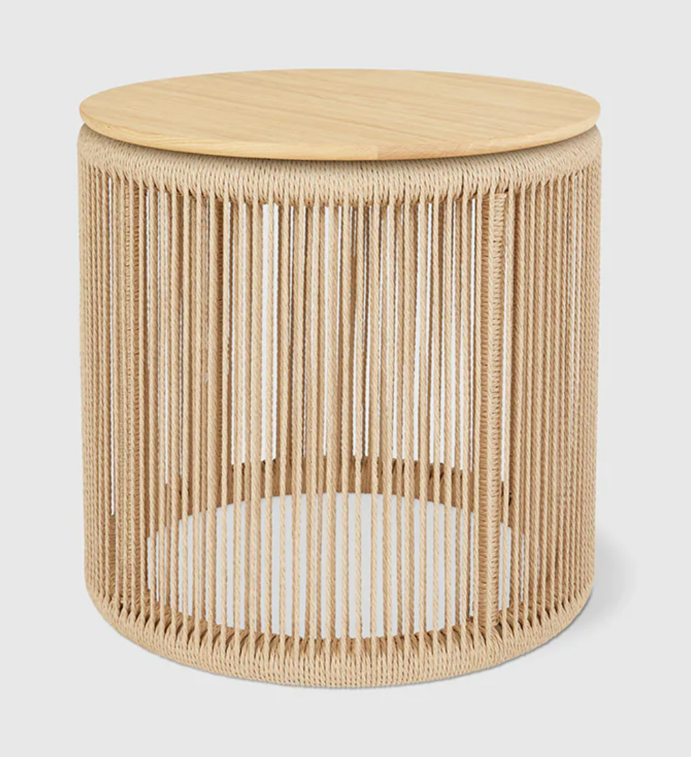 Gus* Modern Palma End Table White Oak