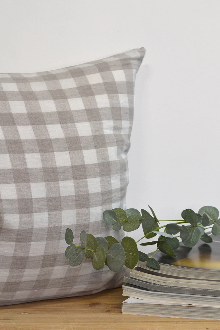 Linen Way Tuile Linen Pillow Cover