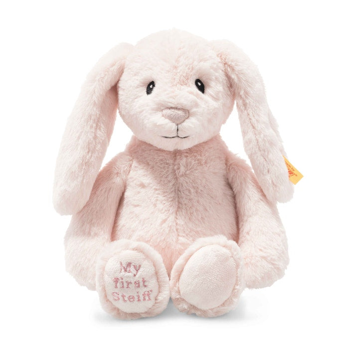 Steiff My First Steiff Hoppie Rabbit Pink 11 inch