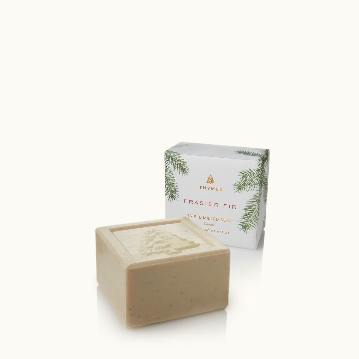 Thymes Frasier Fir triple-milled bar soap, Patina Vancouver