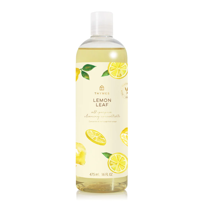 Thymes Lemon Leaf All-Purpose Cleaning Concentrate bottle, Patina Vancouver
