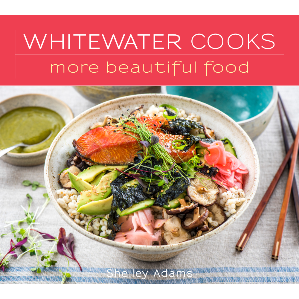 Whitewater Cooks More Beautiful Food cookbook cover, Patina Vancouver