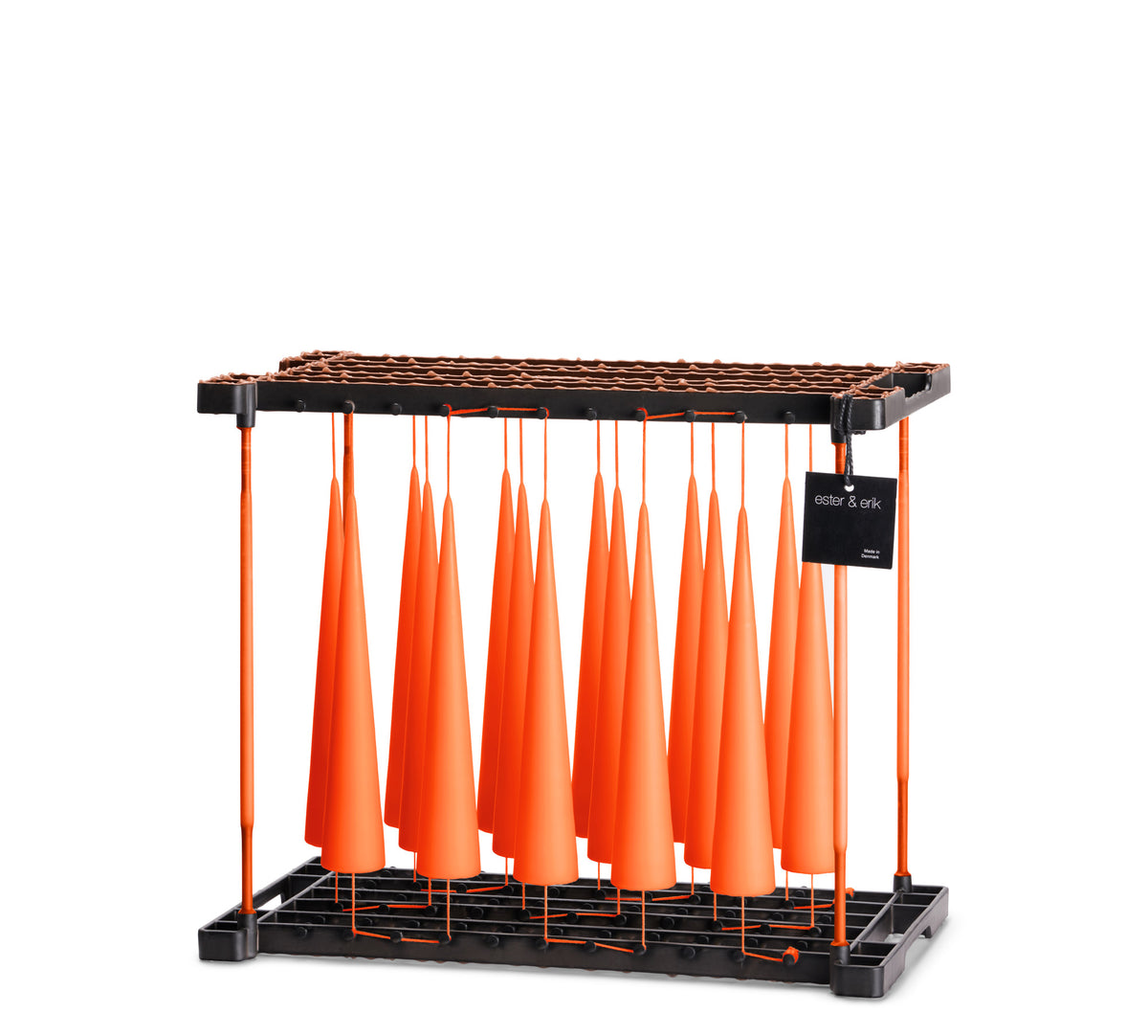 Ester and Erik Vivid Orange Small Cone Candle