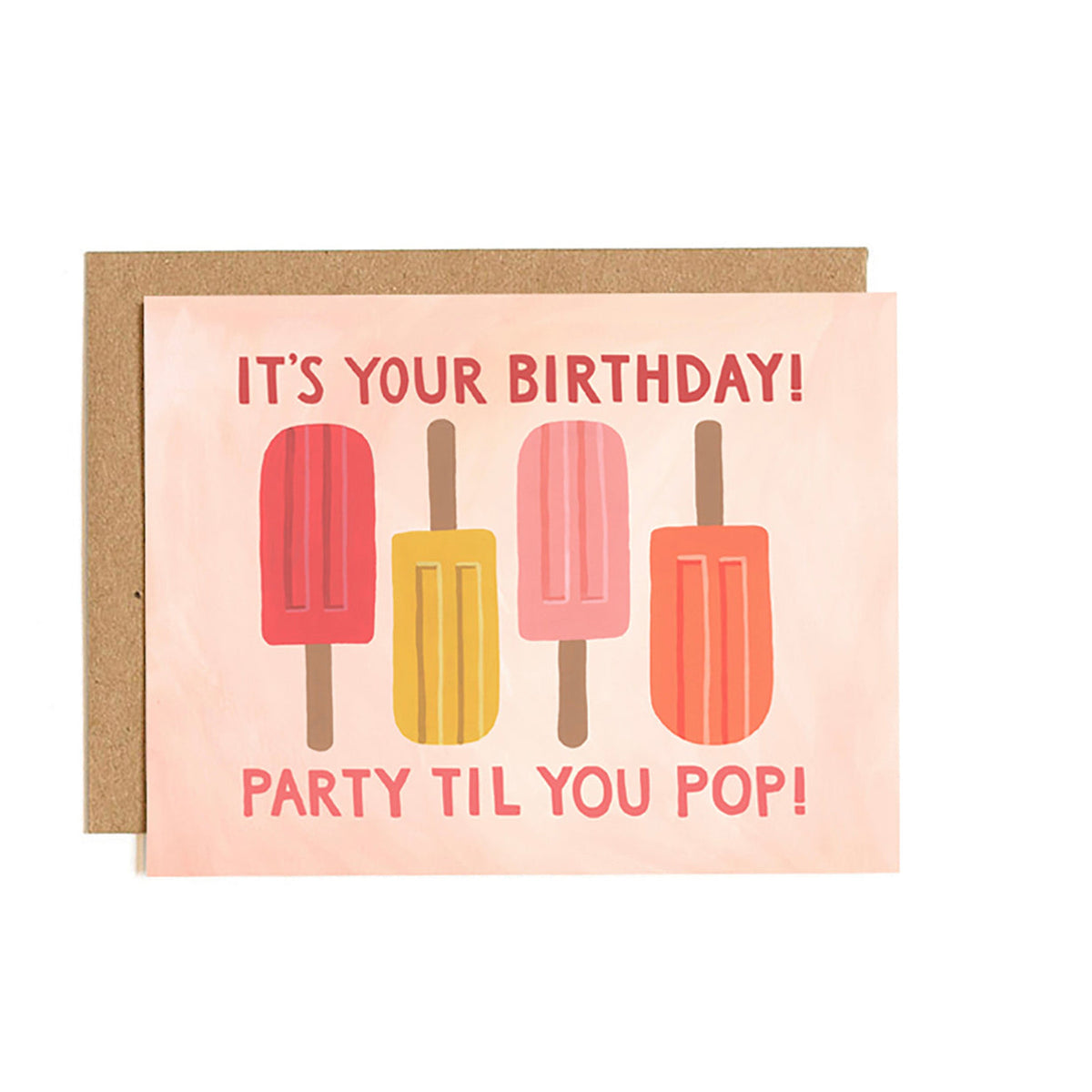 1canoe2 birthday card with hand-illustrated popsicles, Patina Vancouver
