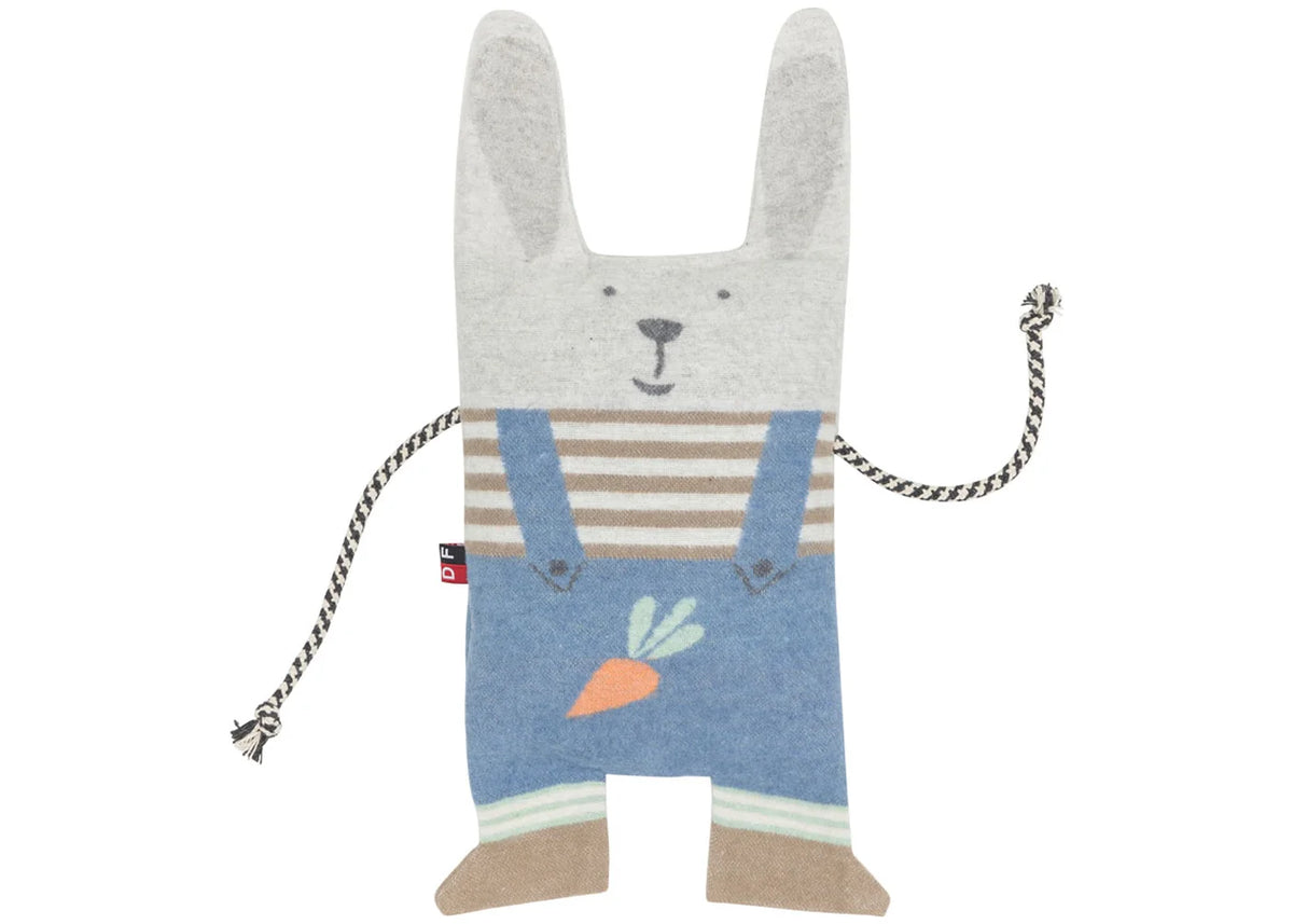 David Fussenegger Blue Bunny Juwel Cushion