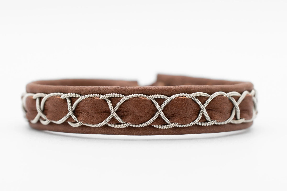 Simply Sami - Abisko Bracelet Saddle Brown - Jewellery