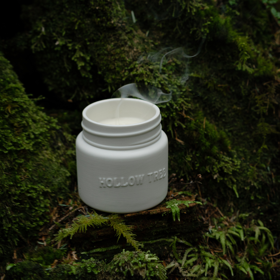 Hollow Tree Candle Bougie 9oz Cathedral Grove