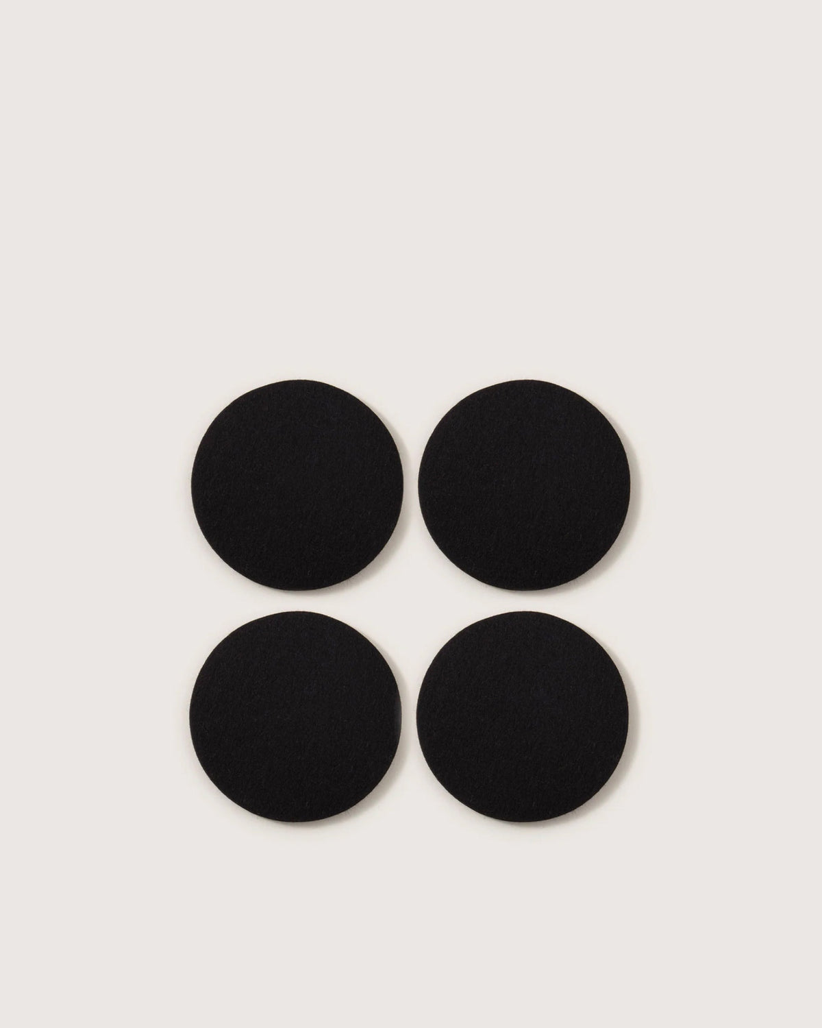 Graf Lantz Black Round Coasters