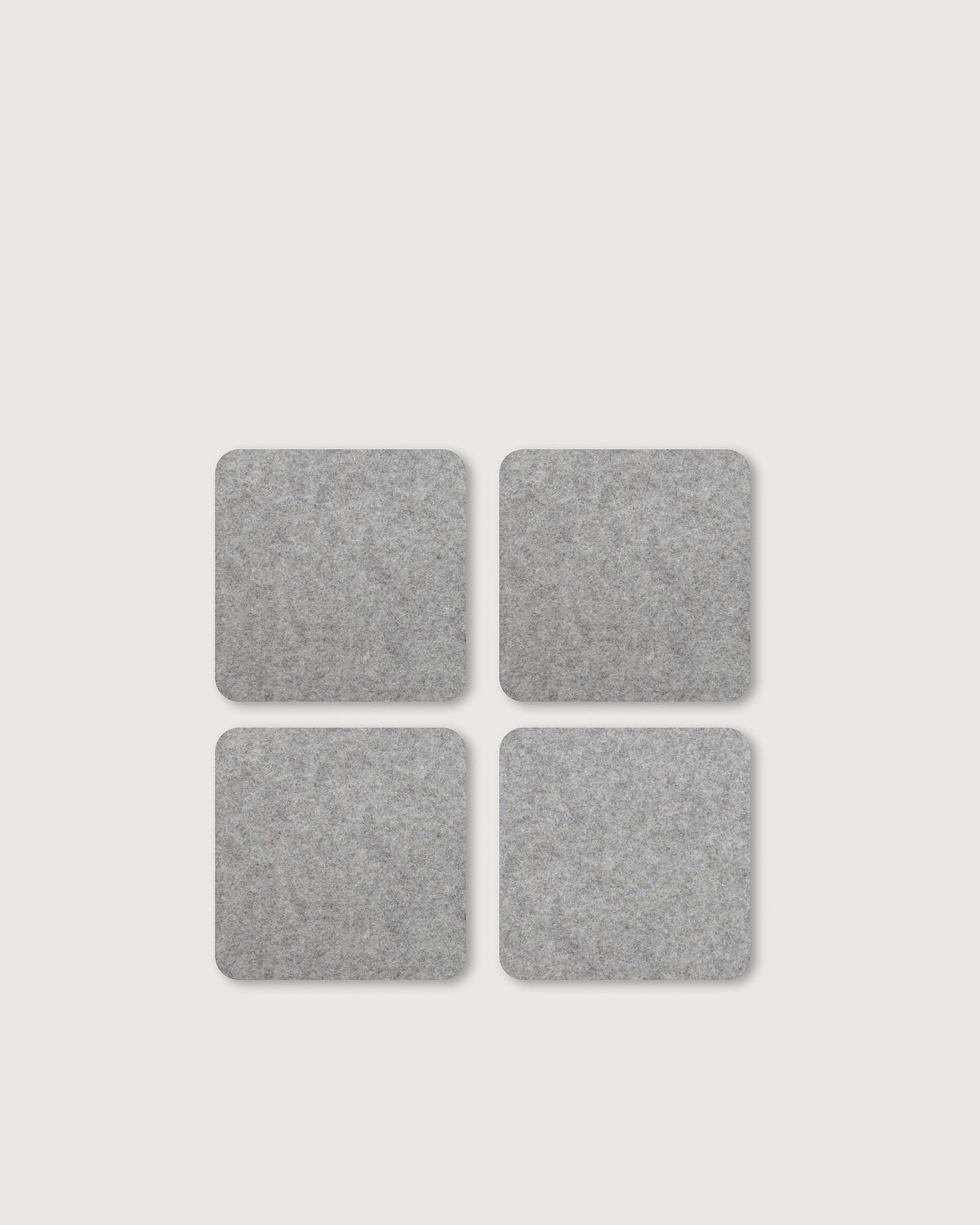 Graf Lantz Granite Square Felt Coasters