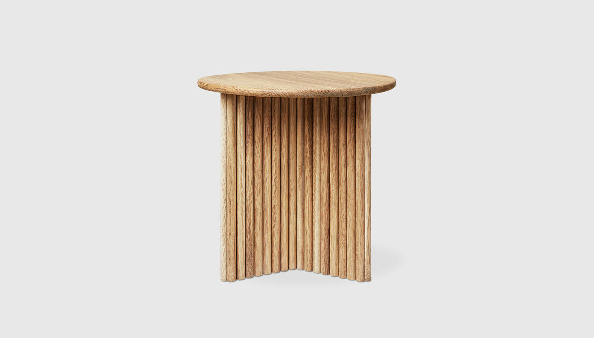 GUS* Odeon End Table - White Oak
