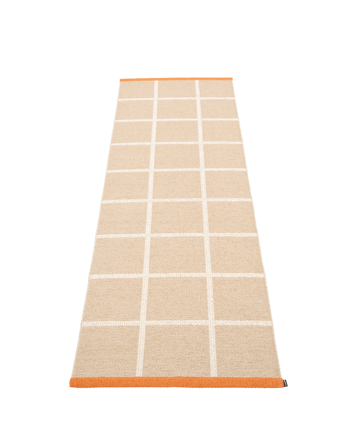 Pappelina - Criss Beige/Vanilla/Orange Edge 70x150 - Rugs