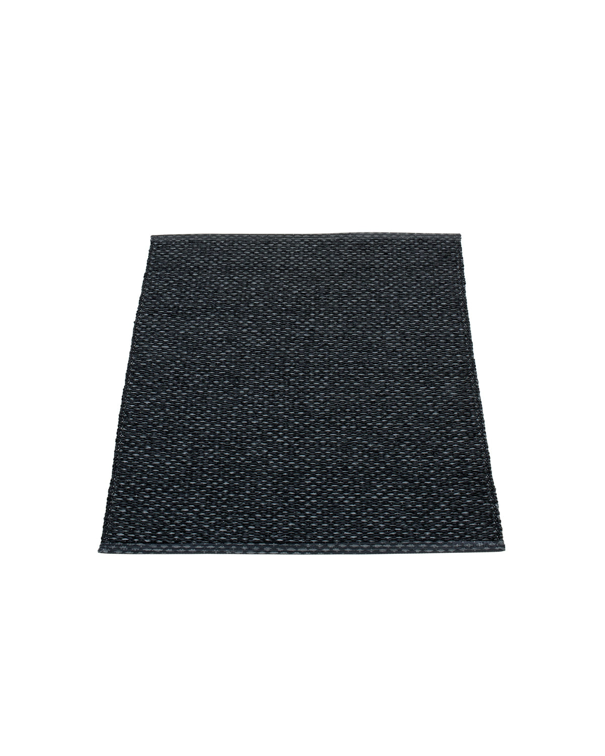 Pappelina Svea Black Metallic/Black 70 x 50 - Rugs