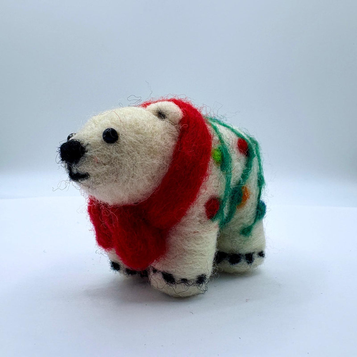 Spectacled Bear Conservation - Polar Bear Christmas Lights - Ornaments