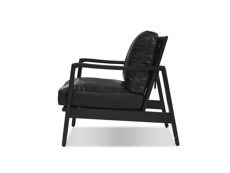 Mobital Craftsman Chair Black Ash/Leather