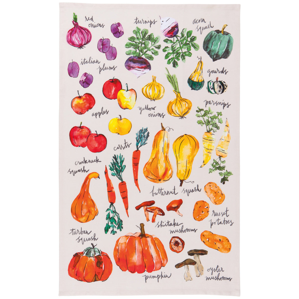 Danica -  Vegetable Stand Tea Towel - Kitchen