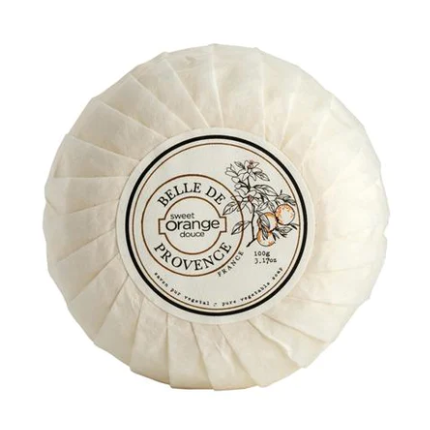 Belle de Provence Sweet Orange soap bar, 100 g, Patina Vancouver