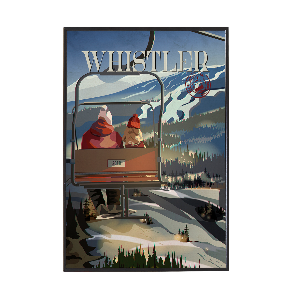 Whistler Go Print