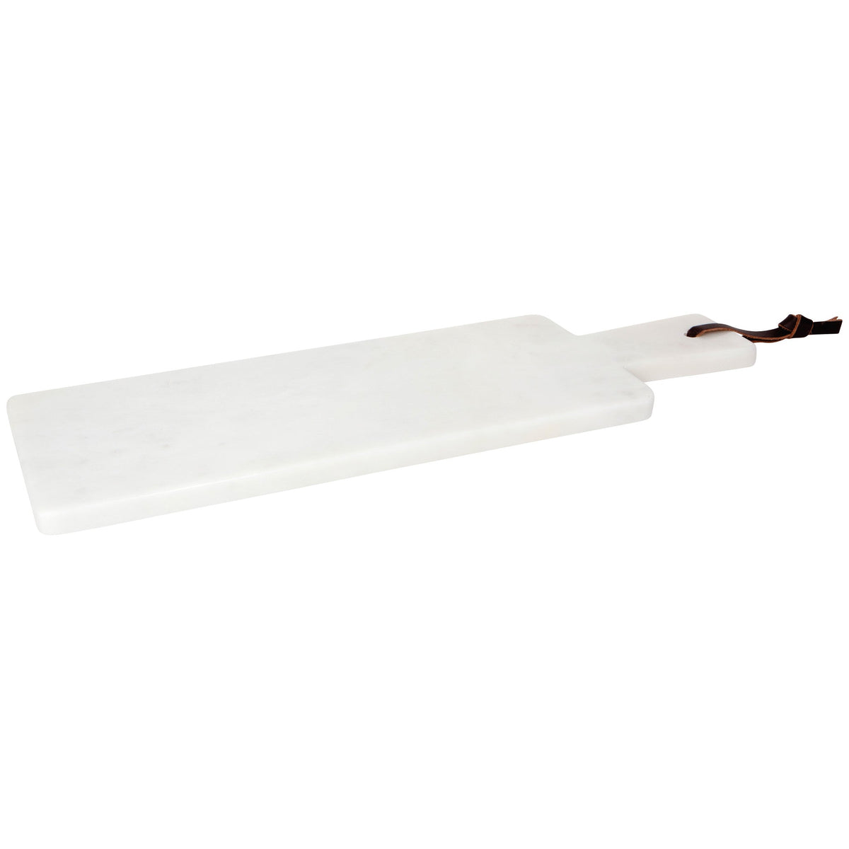 Danica Heirloom white marble serving paddle with handle, Patina Vancouver