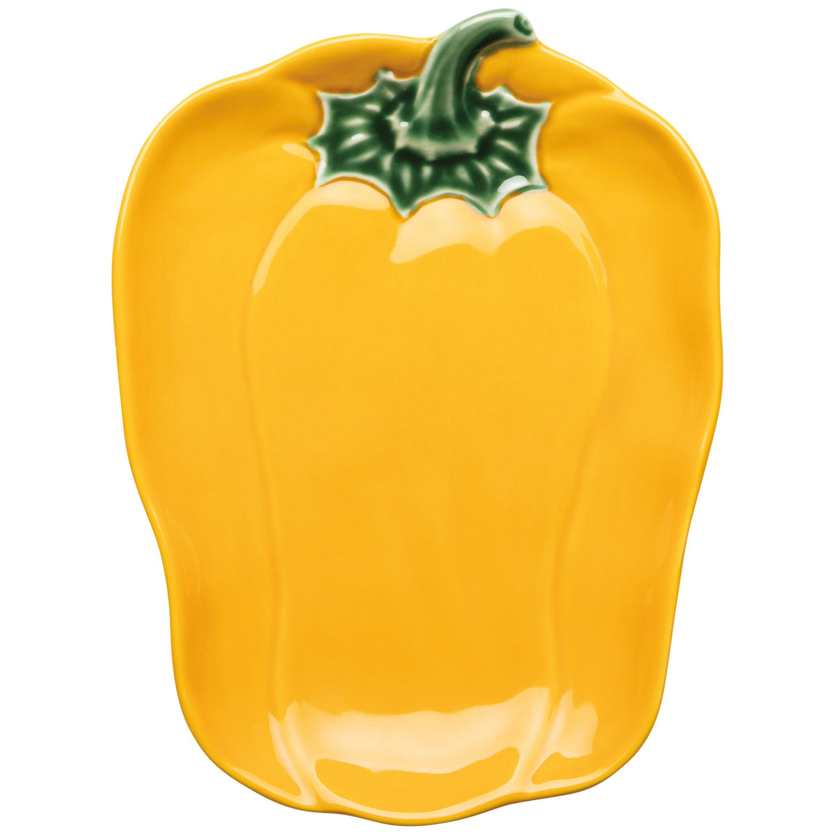 Danica - Yellow Bell Pepper Shaped Ceramic Dish - Kitchen