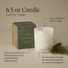 Thymes - Frasier Fir Single Wick Candle 6.5oz - Candles