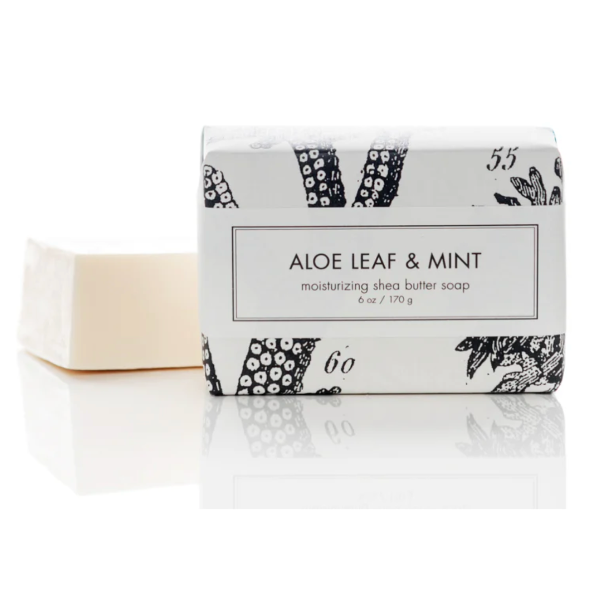 Formulary 55 shea butter bar soaps and glass candles in assorted scents, Patina Vancouver