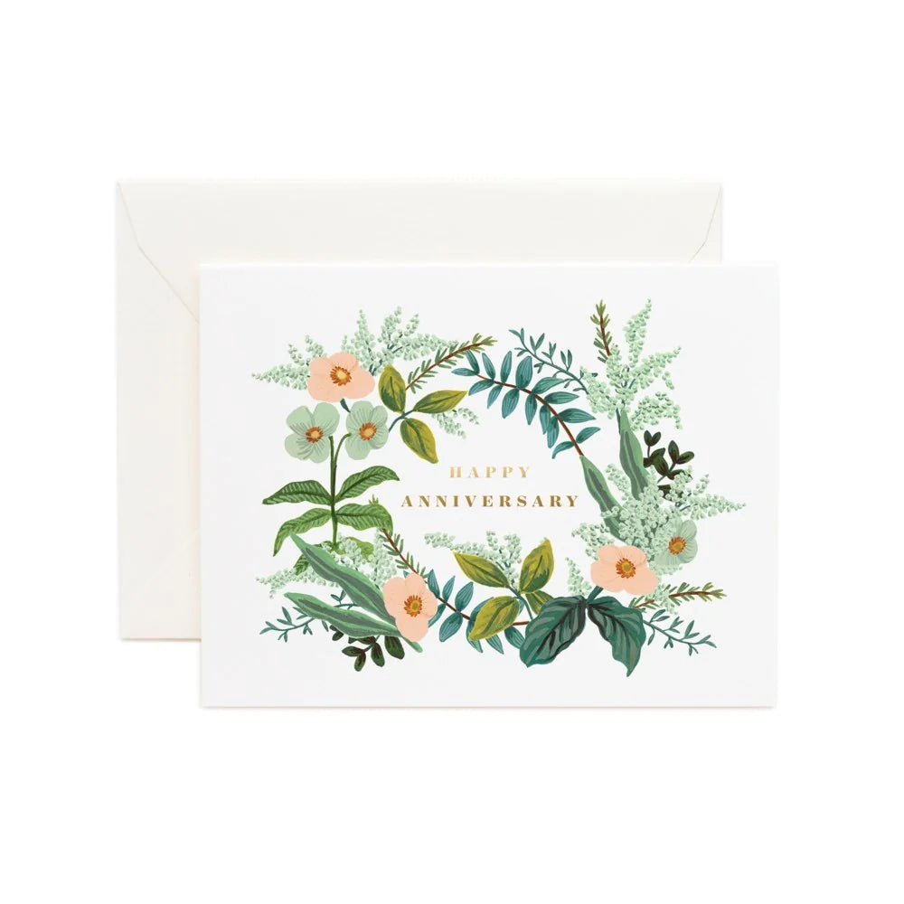 Rifle Paper - Happy Anniversary Greeting Card