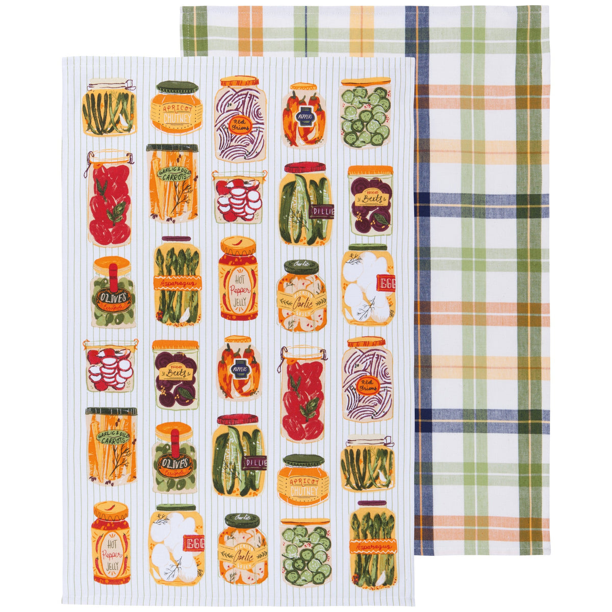 Danica - Pickle Jar (2 Pack) Tea Towel Set - Kitchen