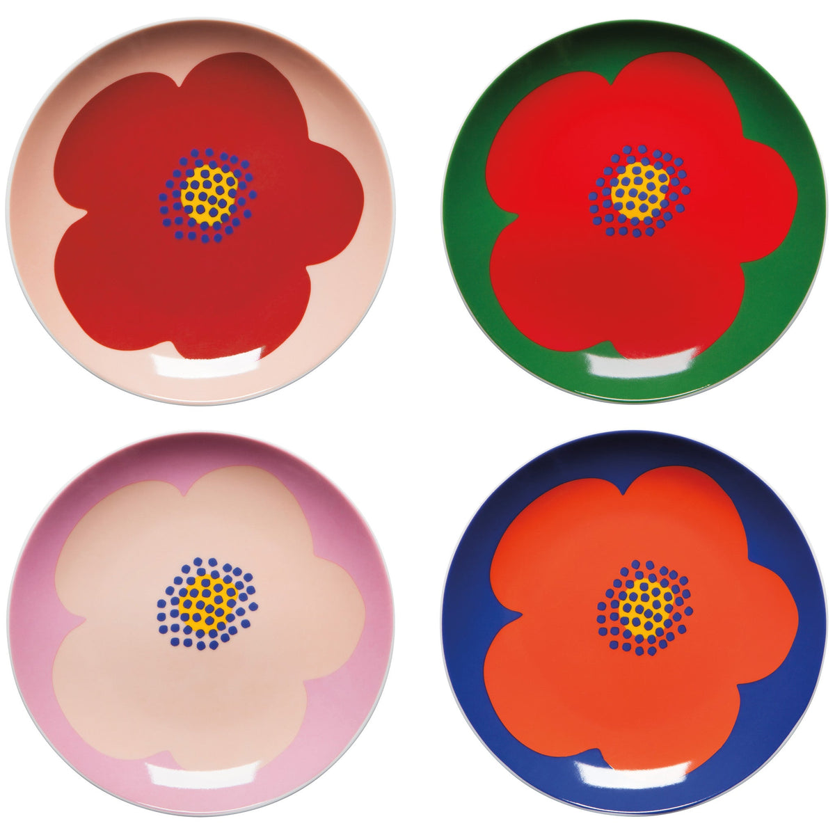 Danica Poppy Appetizer Plates