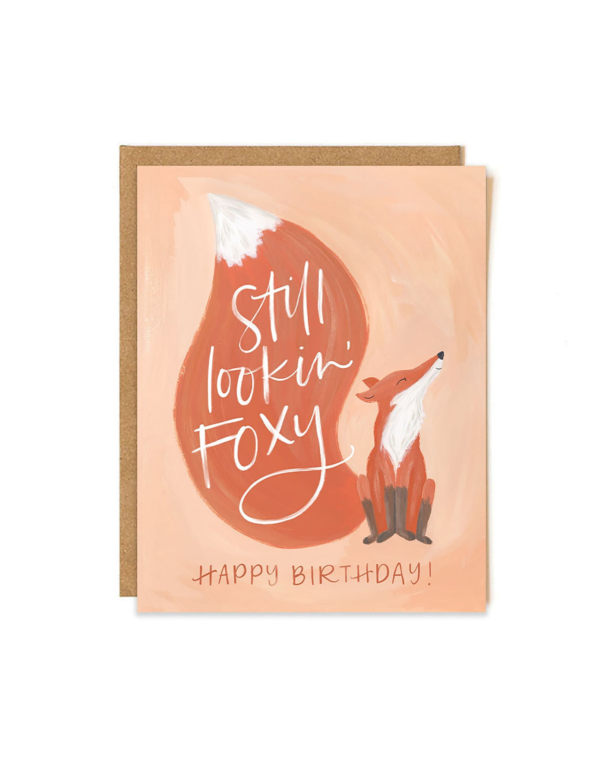 Foxy Birthday card by 1canoe2