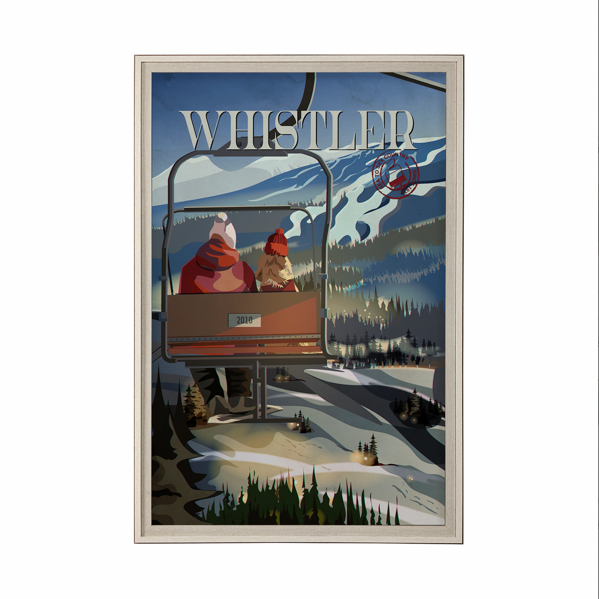 Whistler Go Print